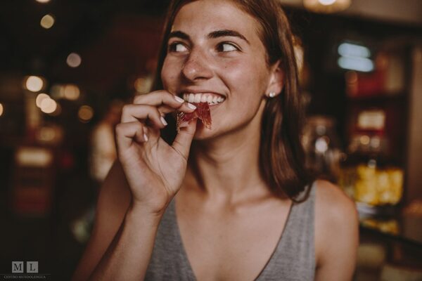 Spanish student at a bar in Spain