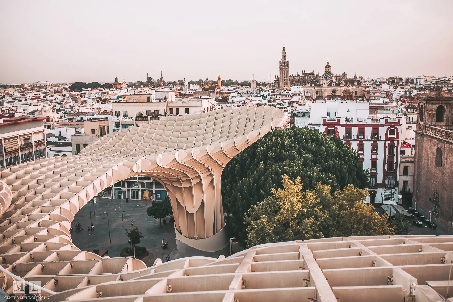 Visiting the Setas - study abroad in Sevilla, Spain