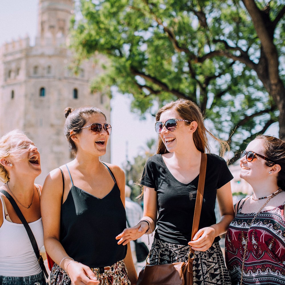 pre AP Spanish students visiting Sevilla, Spain