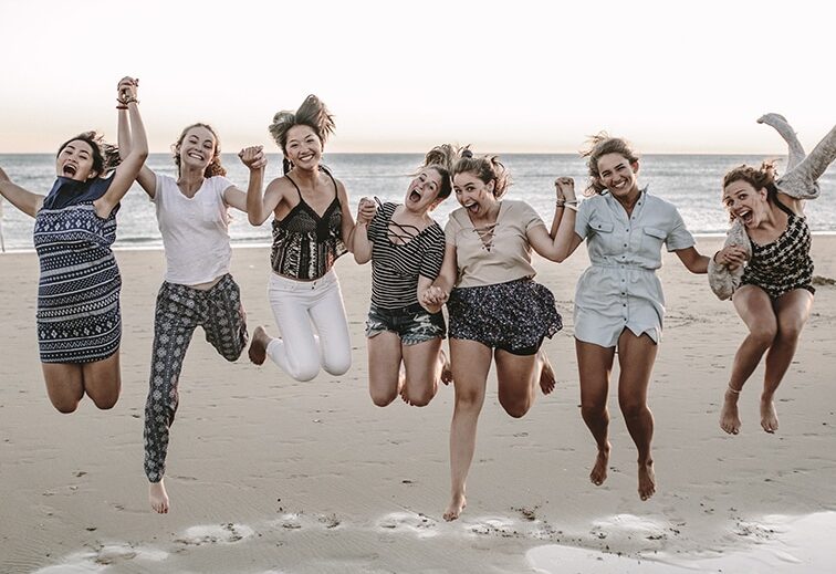 Excursion to the beach during the pre AP® Spanish program in Sevilla, Spain