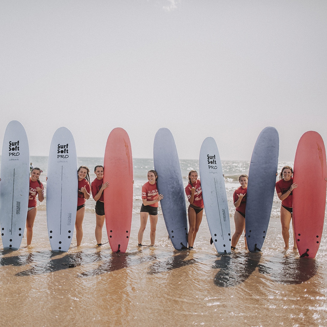 Surfing class in Cadiz - study abroad in Cadiz