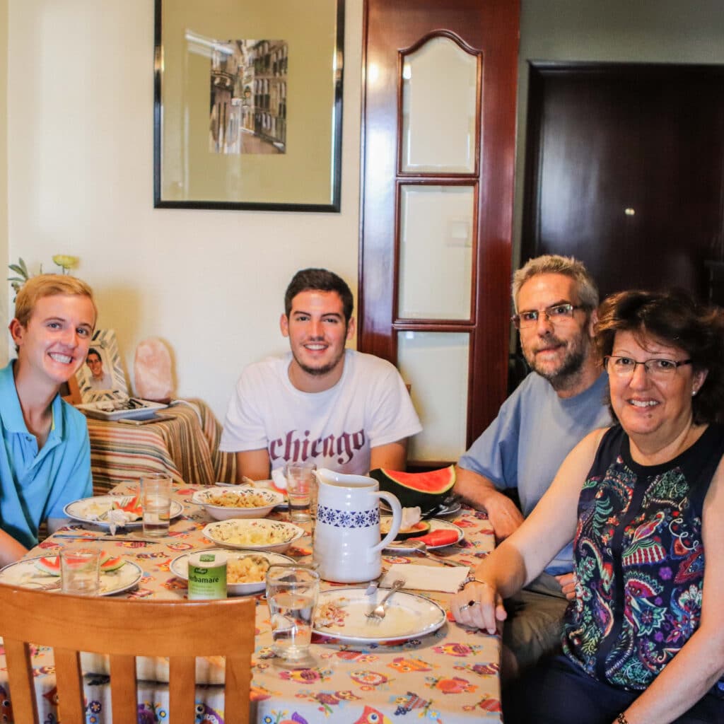 Spanish language immersion trip with family homestay