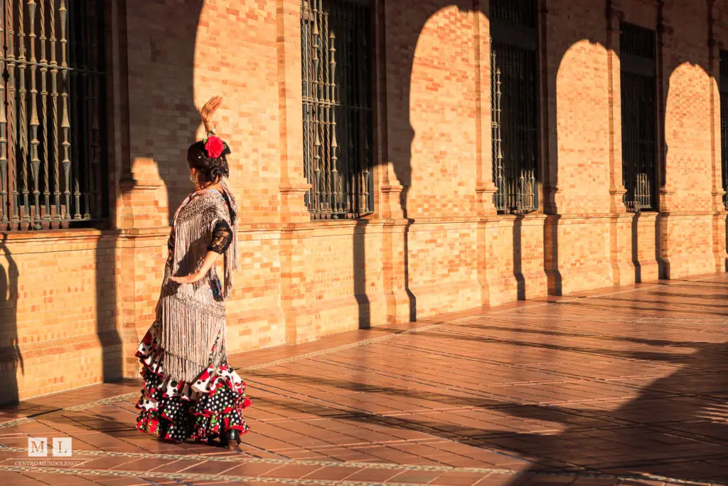 Flamenco dancer in Sevilla
