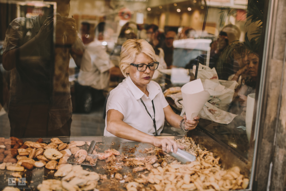 Traditional tapas bar in Cadiz