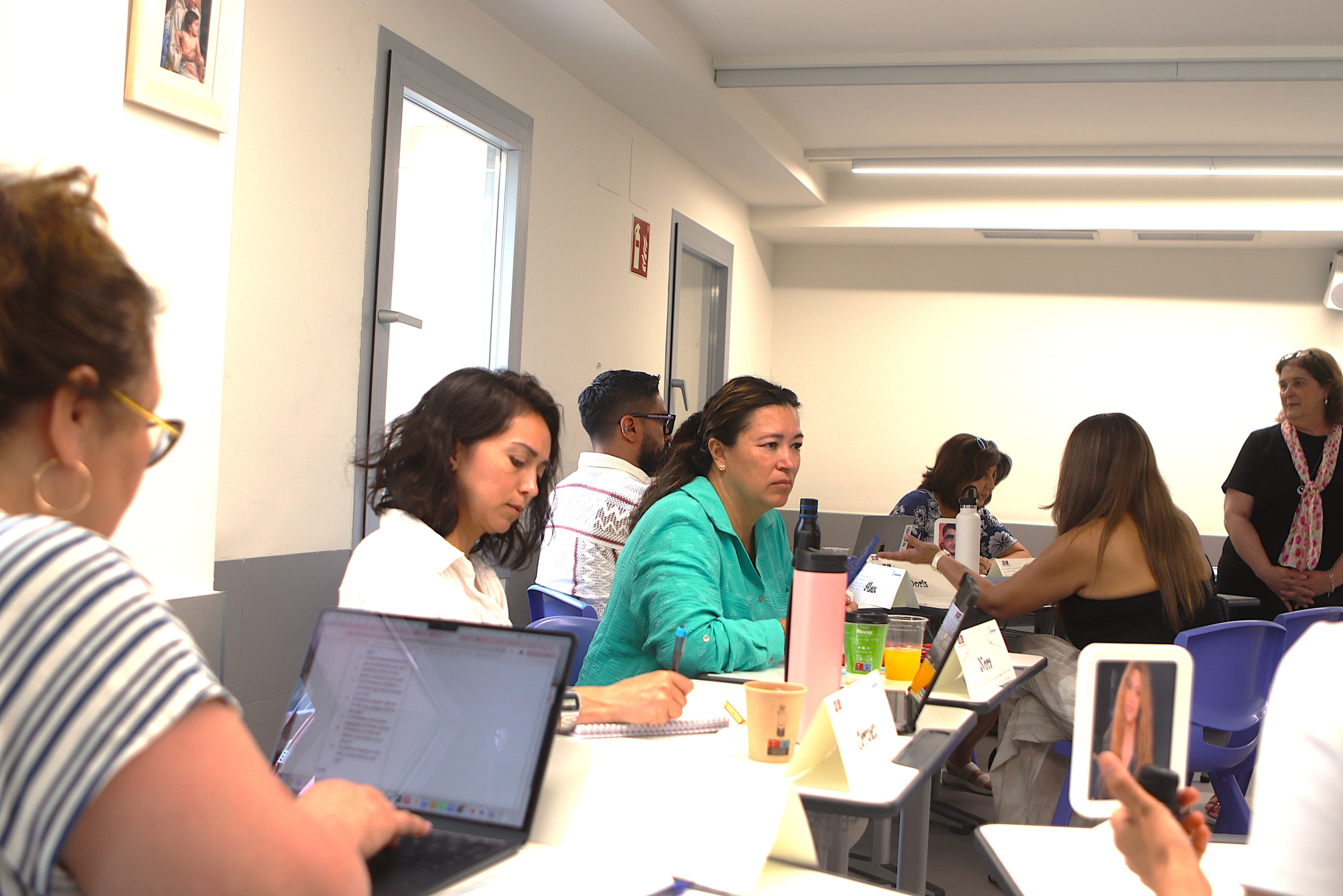 Spanish Teachers during AP Spanish Teacher Training