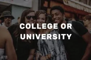College or university