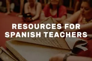Resources for spanish teachers
